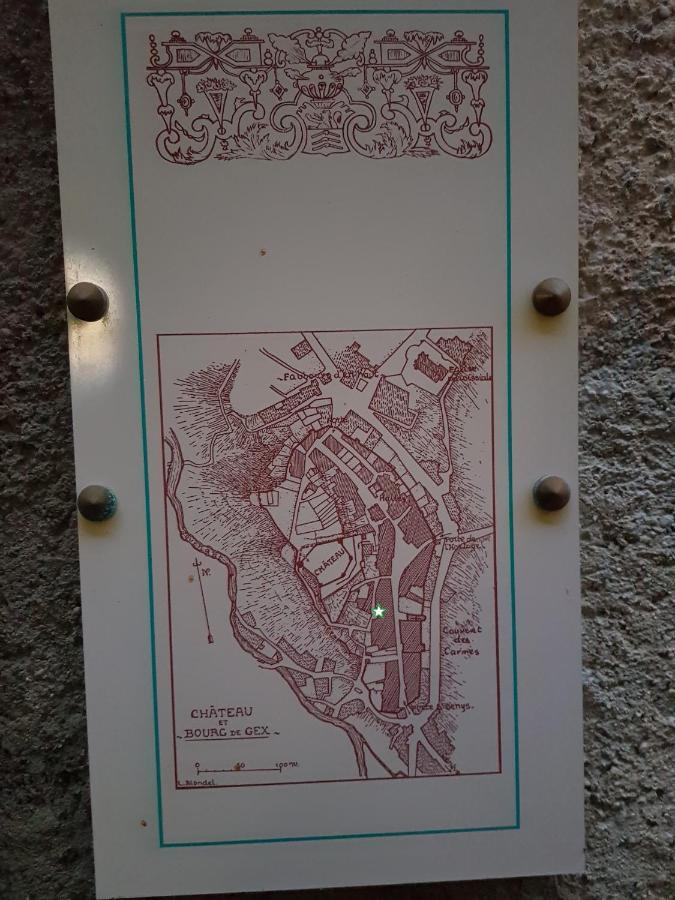 Hebergeneve : Aux Pieds Du Chateau ジックス エクステリア 写真